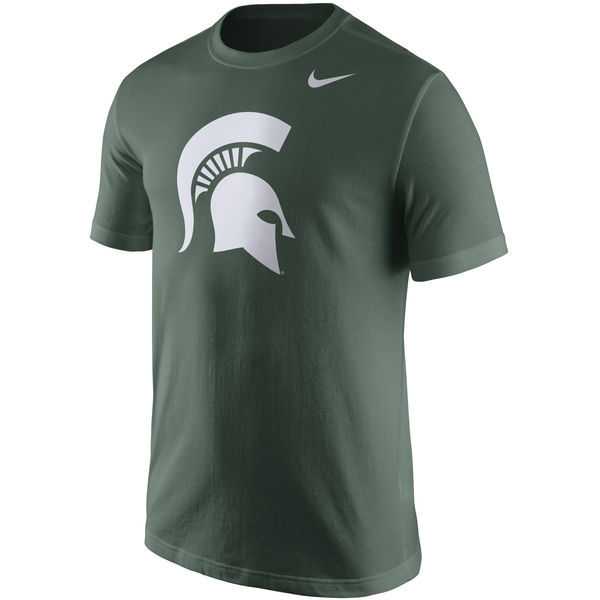 Michigan State Spartans Nike Logo WEM T-Shirt - Green,We sell and wholesale Michigan State Spartans Nike Logo WEM T-Shirt - Green on line form chian!